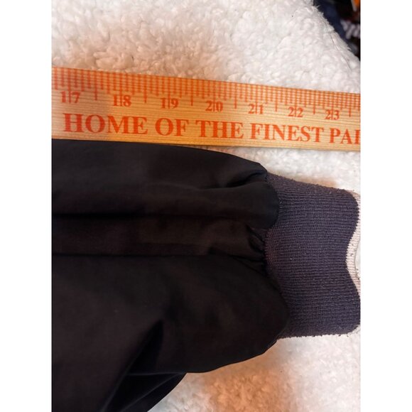 Cutter & Buck Navy Pullover Sweatshirt L/G Polyester V-Neck Embroidered Sonnenal - Picture 12 of 16